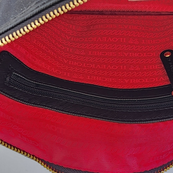 BRAND NEW NEVER USED  Victoria Secret Small Wristlet Black Hand Bag - Picture 7 of 10